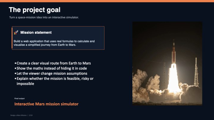 Slide 2: The Project Goal