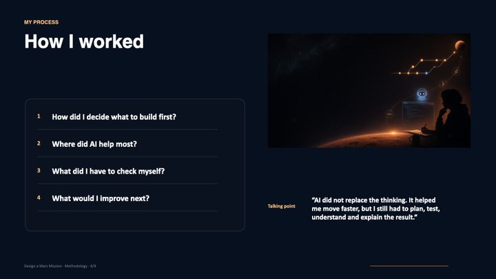 Slide 11: My Process
